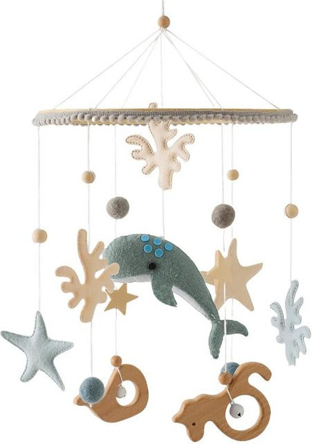 Binchi Outdoor Product Babyspielzeug Mobile Wiege, Holz, Filz, ab 0 Jahre - Bild 1