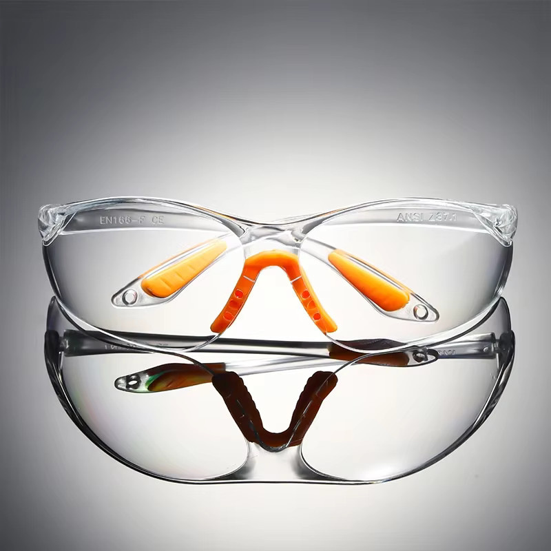 Rexxar Laborschutzbrille aus PC-Material mit Klarglas in Transparent, stoßfest, wind- und staubdicht - Bild 2