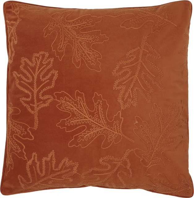 LIVARNO Dekokissen Orange, B/T/H: 45 x 45 x 45 cm - Bild 1