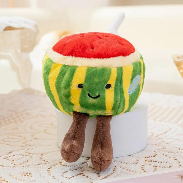 Yiran toy Mini Obst Plüschtiere, 10-teiliges Set, ab 14 Jahren - Bild 1