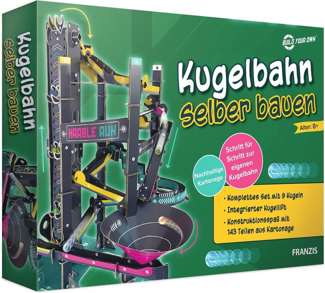 Franzis Kugelbahn selber bauen, ab 8 Jahren - Bild 1