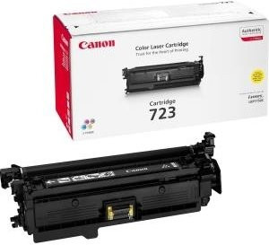 Canon 723 Y Original Tonerpatrone Gelb für i-SENSYS LBP7750Cdn - Bild 1