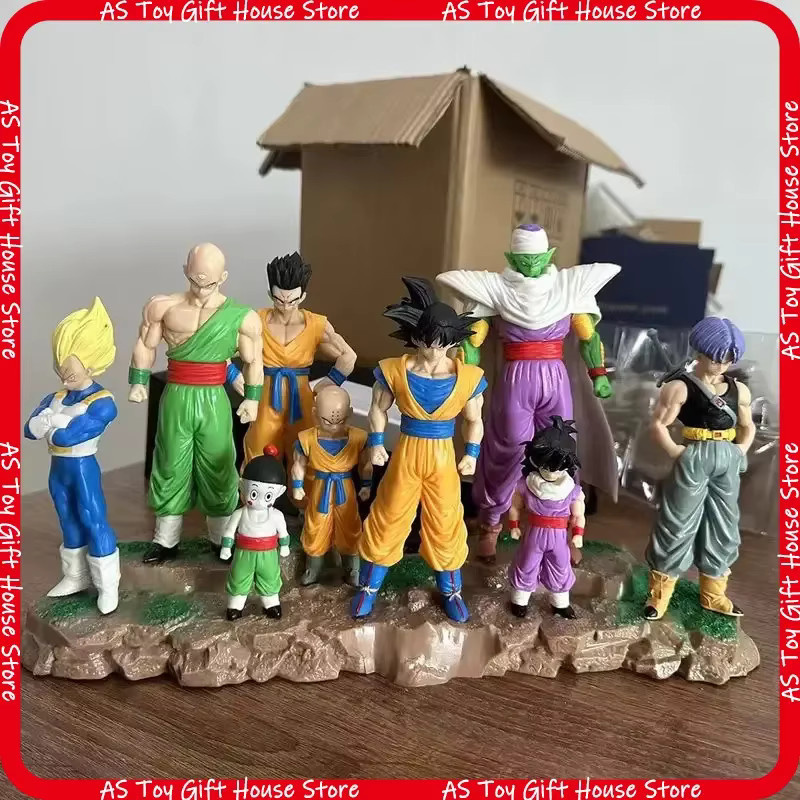 Bandai Dragon Ball Z Infinite Z Warrior, 9-teiliges Actionfiguren-Set - Bild 3