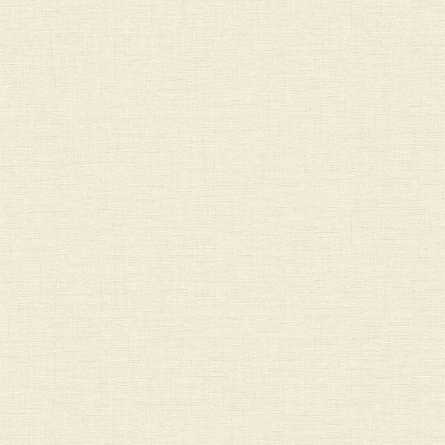 Profhome Uni Tapete Textiloptik Matt in Creme und Perl-Weiß, Vlies-Tapete, Breite: 0,53 m, Länge: 10,05 m - Bild 1