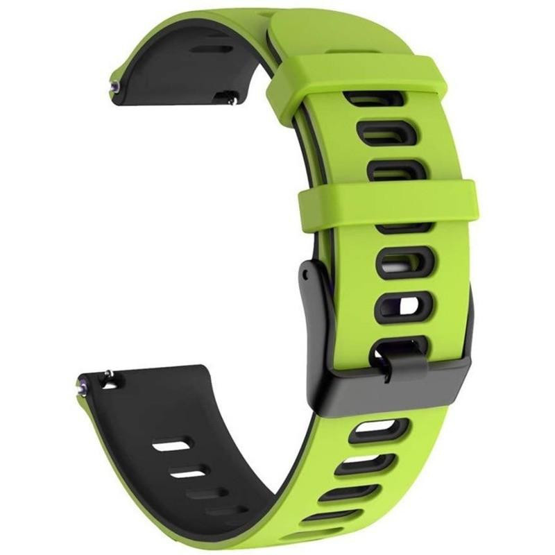 Guangruida Silikonarmband für Huawei Watch GT4 GT3 GT5 Pro GT2 SE und Honor Magic, Ersatzarmband Unisex, Schwarz Grau - Bild 1