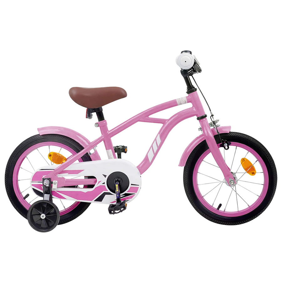 VD Home Furnishing Kinderfahrrad 16 Zoll Hellrosa - Bild 3