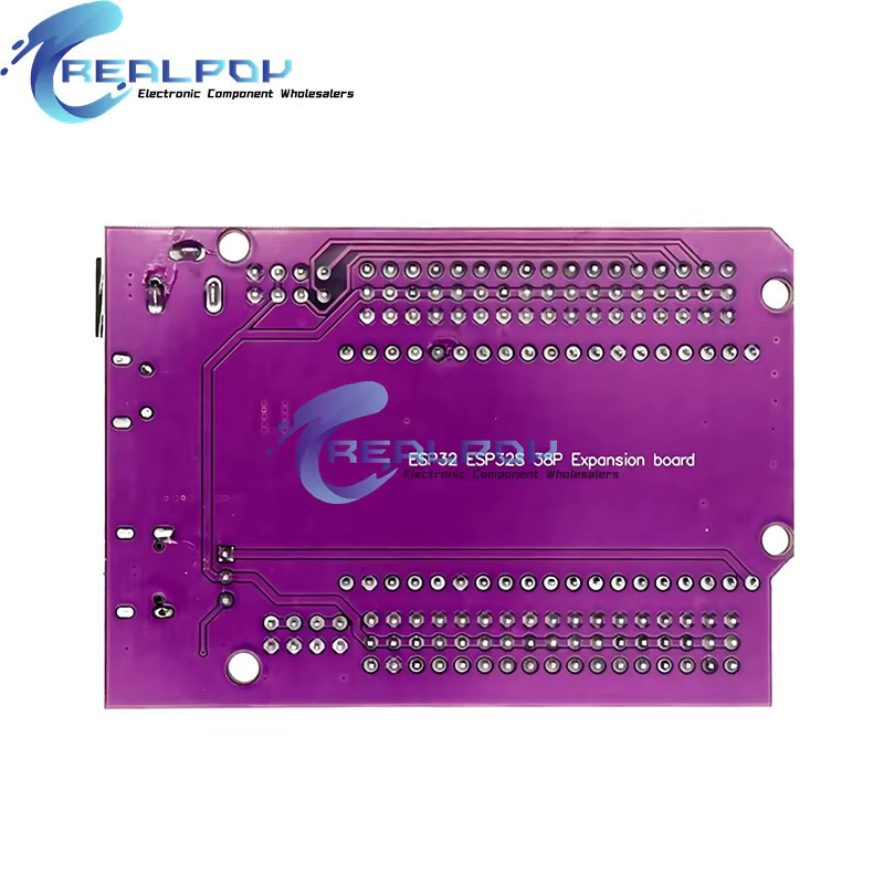 REALPOY ESPWROOM32 Entwicklungsboard ESP32-DevKitC-32 mit WiFi und Bluetooth, CP2102, USB-C und Micro USB, 38 Pins - Bild 2
