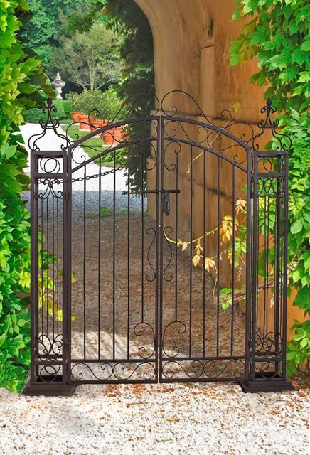 Garden Pleasure Pforte Galeras aus Metall in Rost-Optik mit antikem Look - Bild 2