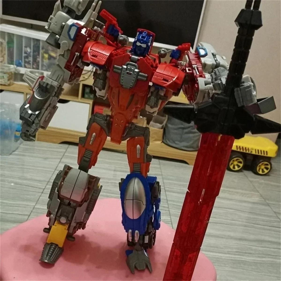 Yiran toy 1 Computron 5-in-1-Kombination Warbotron Scattershot Actionfigur Verformbarer Roboter ab 18+ - Bild 3