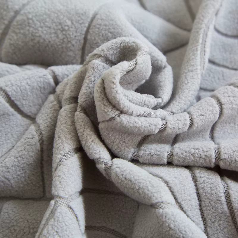 WANERQU Jacquard Ottoman-Hockerbezug für quadratische Fußhocker, elastische und staubdichte Pouf-Hülle in modernem Design - Bild 2