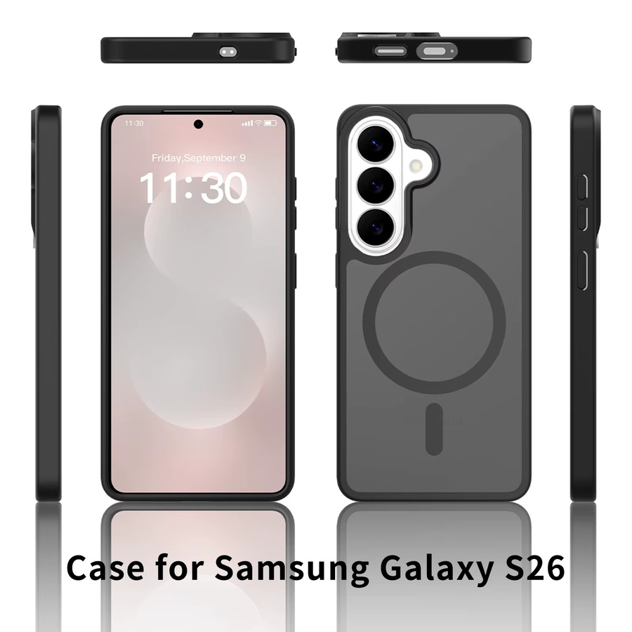 Magnetische Matte Handyhülle NYFundas für Samsung Galaxy S26 Ultra S25 FE S24 Plus S23 S22 A57 5G A37 A17 A56 A36 A26 A16 A55 A35 A15 in Blau - Bild 2