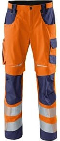 Kübler Arbeitshose REFLECTIQ PSA 2 in Warnorange/Dunkelblau Form 2207 Größe 54 - Bild 1