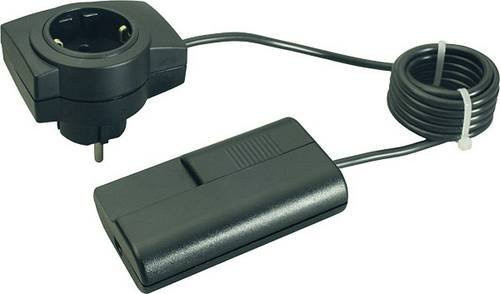 Bachmann Schnurdimmer Schwarz mit Schaltleistung von 20W bis 500W - Bild 1