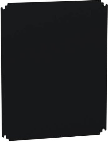 Schneider Electric NSYMB65 Isolierende Montageplatte aus Bakelit in Schwarz, H: 60 cm, B: 50 cm - Bild 1