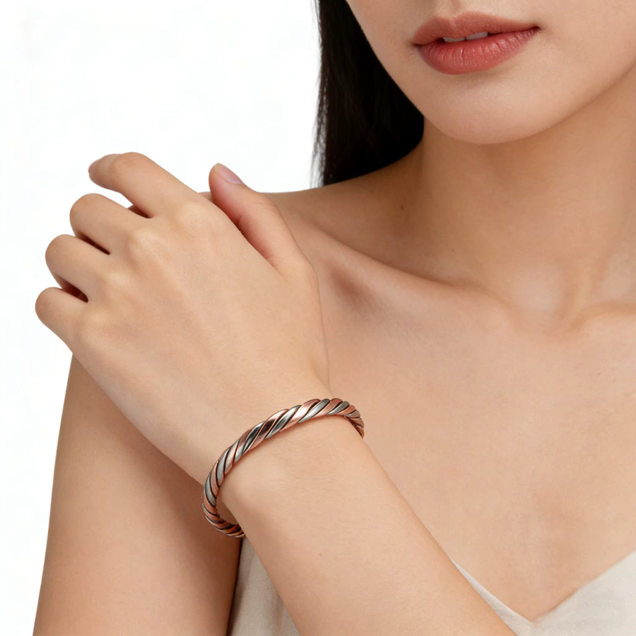 Vinterly Armband, Kupfer, geflochten, Unisex - Bild 3