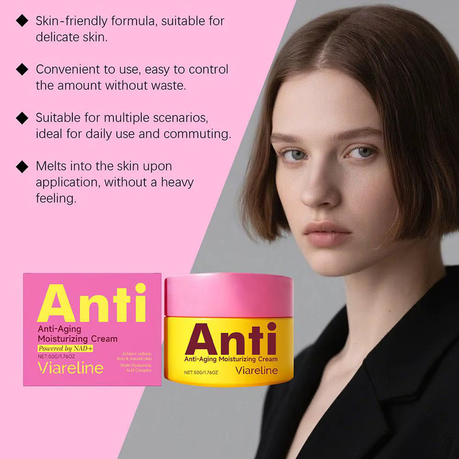 Viareline NAD+ Anti-Aging Feuchtigkeitscreme, 50 ml, Reife Haut - Bild 2