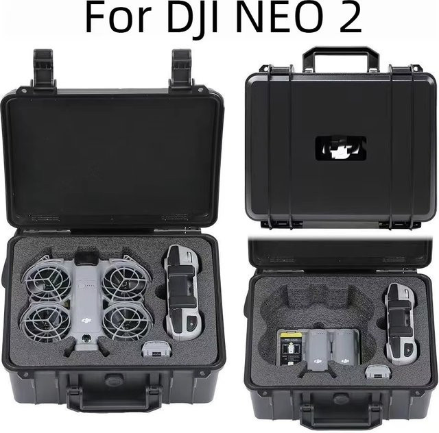 DJI NEO2 Schutzhülle und Tragetasche für Fly More Combo in Schwarz - Bild 1