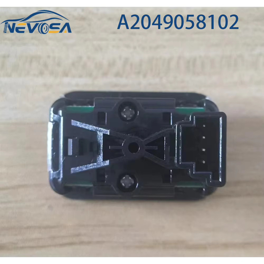 NEVOSA Elektrischer Fensterheber Schalter für die Beifahrerseite passend für Mercedes Benz CLA CLS E CL W166 X166 W156 W264 ML350 ML50 in Schwarz - Bild 3