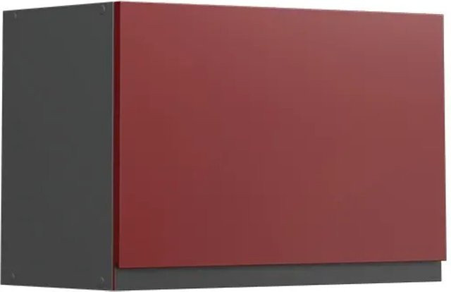 Vicco R-Line J-Shape Hängeschrank für die Küche, Anthrazit/Rot, B: 60 cm, H: 40 cm, T: 31 cm - Bild 2