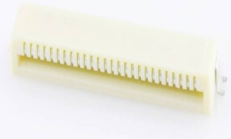 Molex Buchsenleiste Standard Polzahl 26 Rastermaß 1.00mm Weiß - Bild 1
