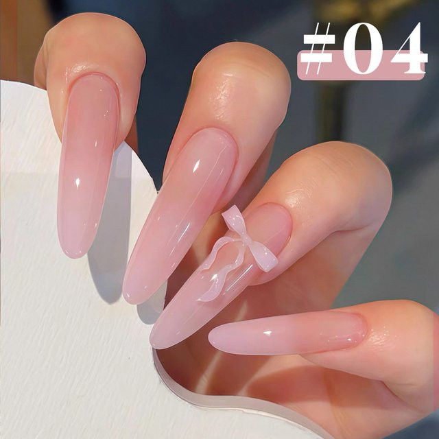 MIANEL Jelly Gel Nagellack, 12 ml, Eis-Klar, Glänzend - Bild 1
