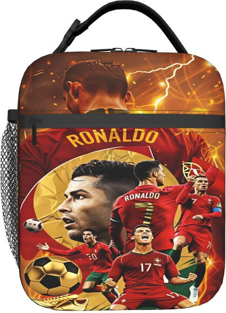 R-Ronaldos Thermische Lunchbox für Damen mit Oxford-Kühltasche in Multicolour - Bild 1