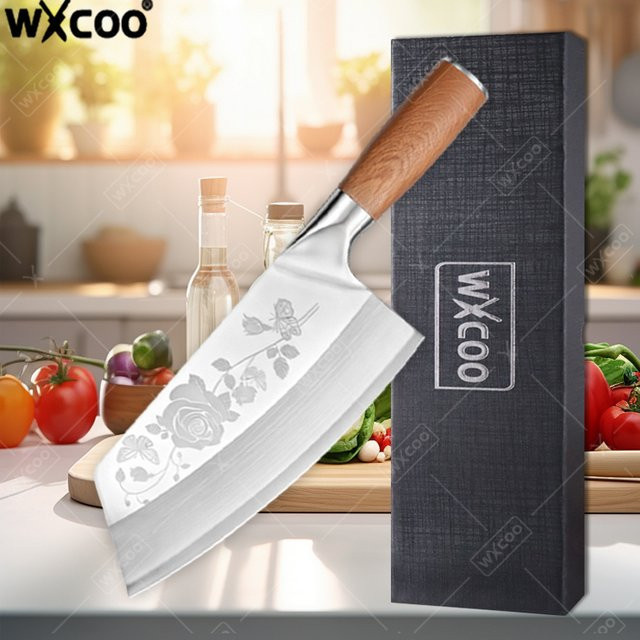 WXCOO Kochmesser aus Edelstahl in Silber - Bild 1