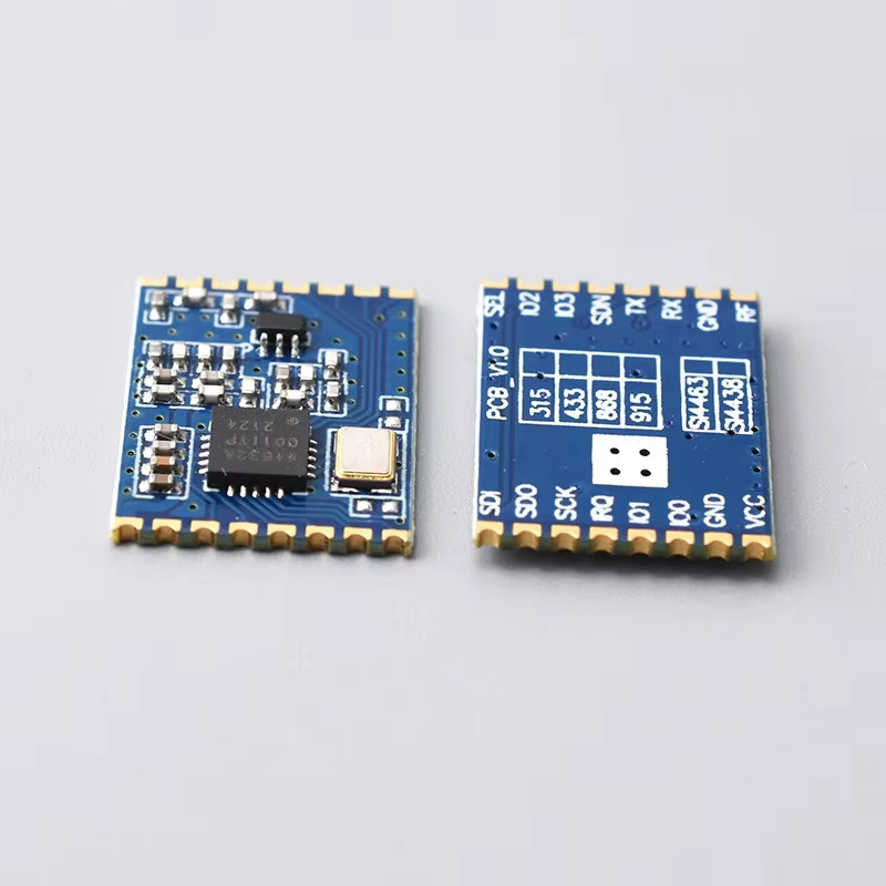 Snvi SI4438 SI4463 Drahtloses Kommunikationsmodul in Blau, 433MHz 868MHz RF-Transceiver mit LLCC68 und CMT2300A Kompatibilität für Langstrecken-Low-Energy-Anwendungen - Bild 2