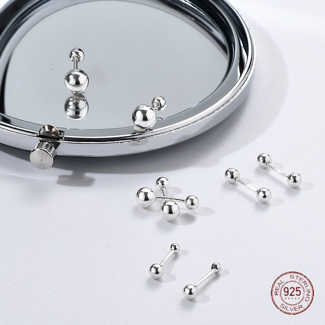 ciaxy Ohrstecker 925 Silber, Perle, Damen - Bild 1