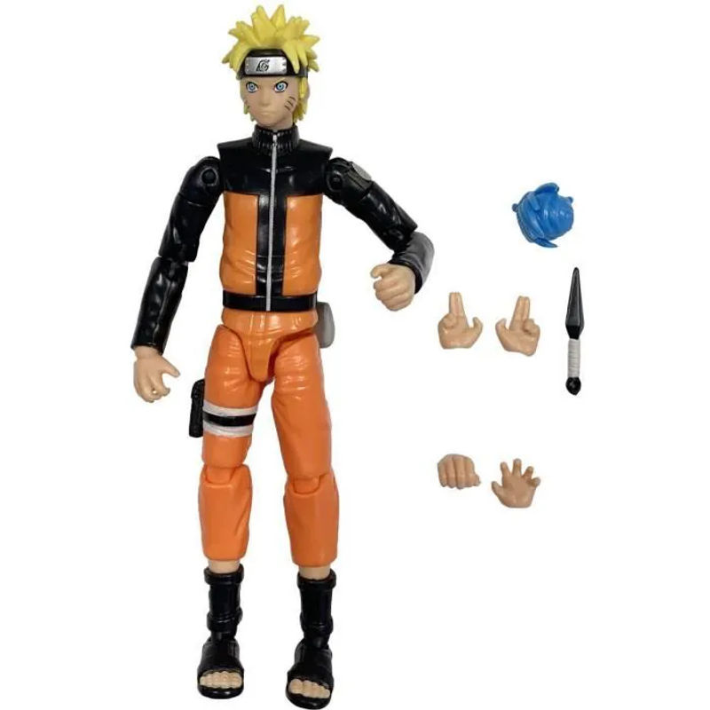 Bandai Anime Helden Naruto Uzumaki Figur in Orange, Höhe: 17 cm - Bild 4