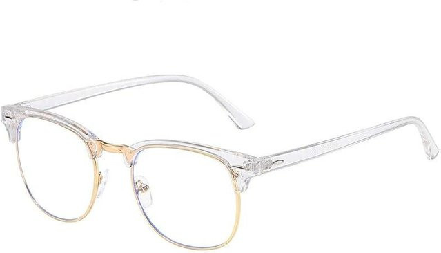 Binchi Outdoor Equipment Sonnenbrille, hexagonal, Metall, semi-rimless, unisex, white, photochrome - Bild 1