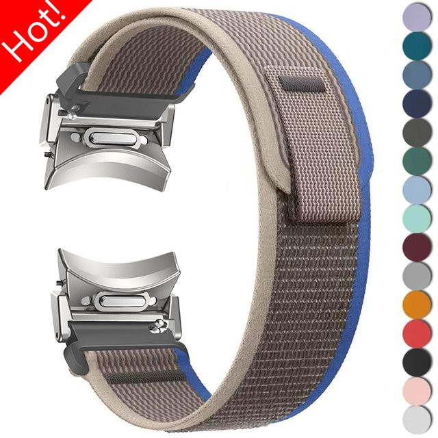 CAOWTAN Uhrenarmband Nylon, Schwarz, Unisex - Bild 1