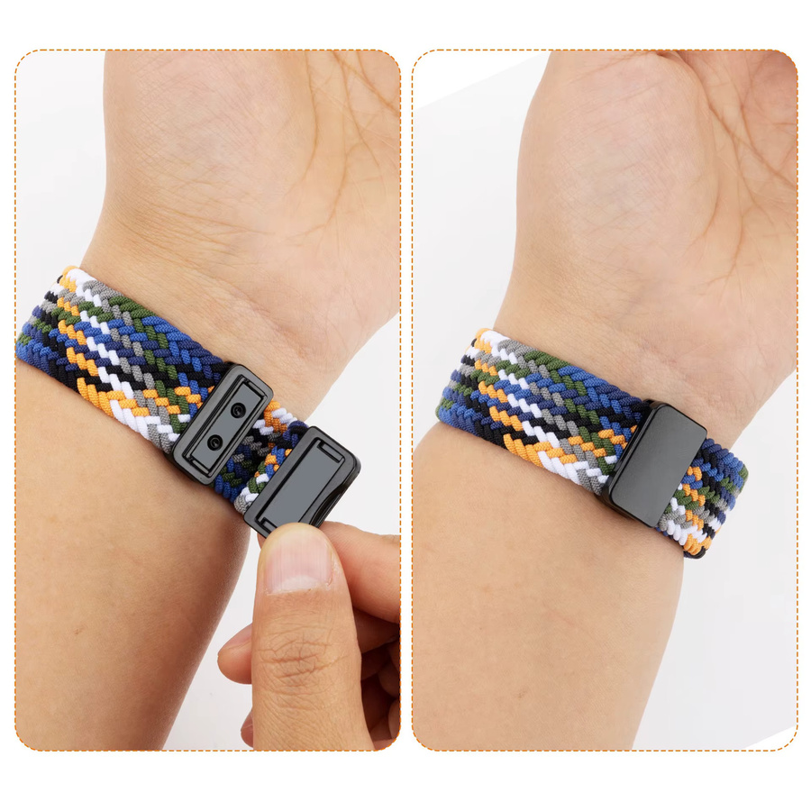 Smartwatch-Armband Nylon, Magnetisch, Bunt, Unisex - Bild 4