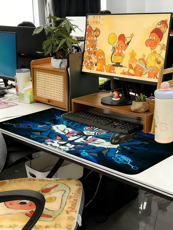 Anime Akaza Mauspad Multicolour Schreibtischunterlage für Laptop und Tastatur - Bild 7