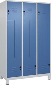 C+P Z-Spind Classic PLUS mit 6 Fächern, Stahlkonstruktion, Sicherheits-Drehriegelverschluss, H x B x T: 195 x 120 x 50 cm - Bild 1