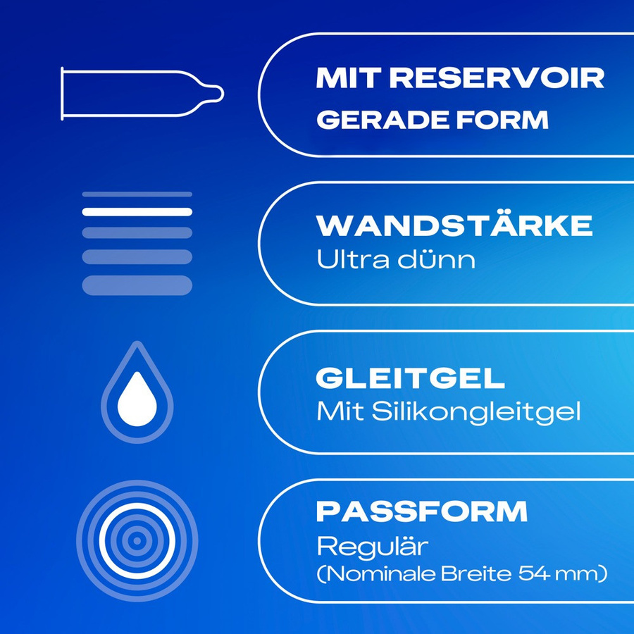 Durex Gefühlsecht Ultra dünn Kondome, 10 Stück - Bild 2