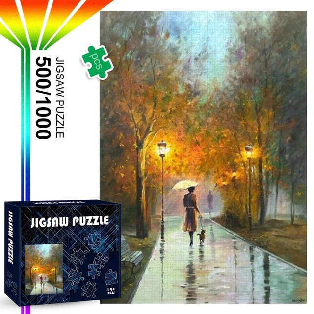AZNM Regentagsspazierpuzzle, Natur, ab 14 Jahren - Bild 1