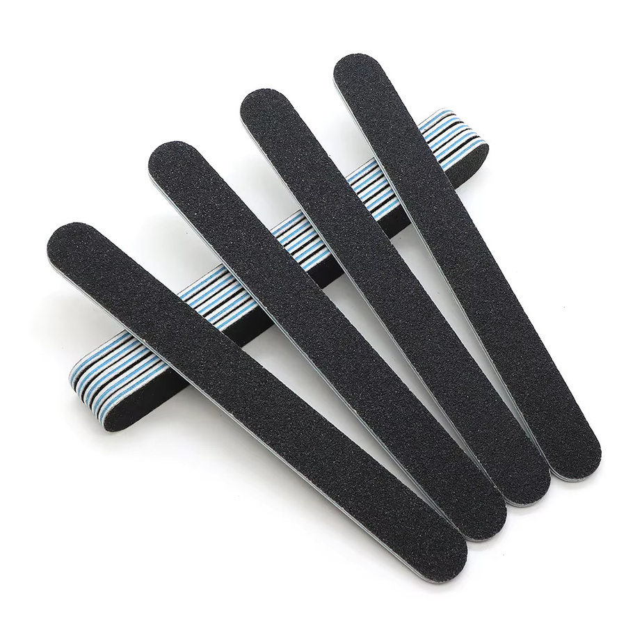 JEARLYU Nageldatei, Schwarz, Doppelseitig, 100/180 Grit, Unisex - Bild 3