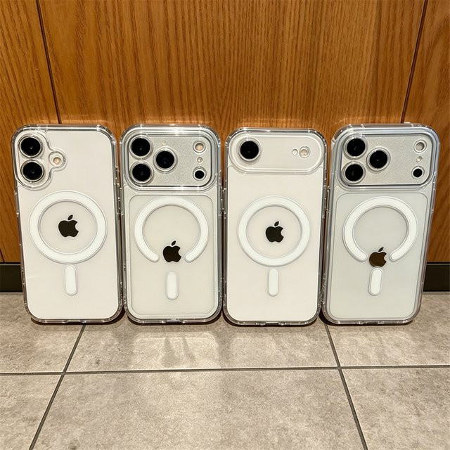 SUNWARD Transparente Acryl-Schutzhülle mit MagSafe für iPhone 11 bis iPhone 17 Pro Max, Stoßfeste Handyhülle - Bild 1