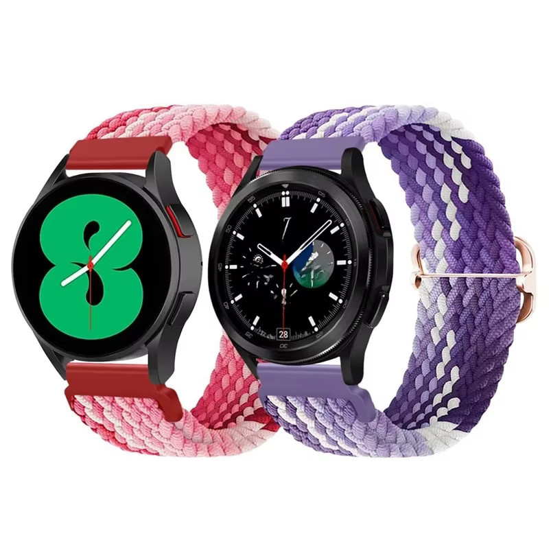 fiterme Uhrenarmband Textil/NATO, elastisch, 20 mm/22 mm, Unisex - Bild 2