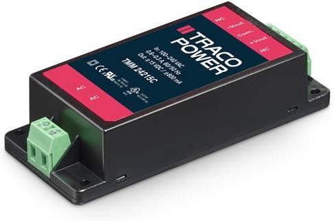 TracoPower TMM 24115C AC/DC-Printnetzteil 15 V/DC 1.6A 24W Schwarz - Bild 1