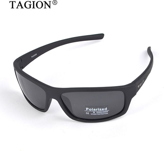 TAGION TG5104 Sportsonnenbrille, Hipster, Vollrand, Schwarz, Herren - Bild 1