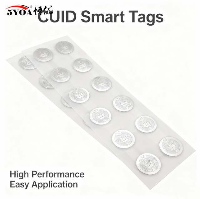 5YOA CUID Gen2 Smart Key NFC Clone Token ISO14443 RFID Replica Badge 13,56 MHz Elektronischer Tag als wiederbeschreibbarer Aufkleber - Bild 1