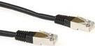ACT CAT6 SFTP Patchkabel mit RJ45-Steckern, Schwarz, 10 Meter - Bild 1