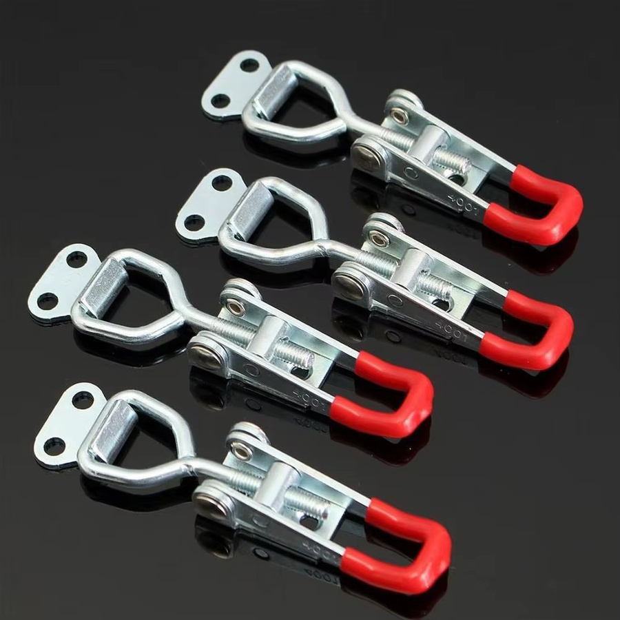 Einstellbare Heavy Duty Spannklammer als Schnellspannverschluss für die Holzbearbeitung, Farbe: Silber - Bild 2