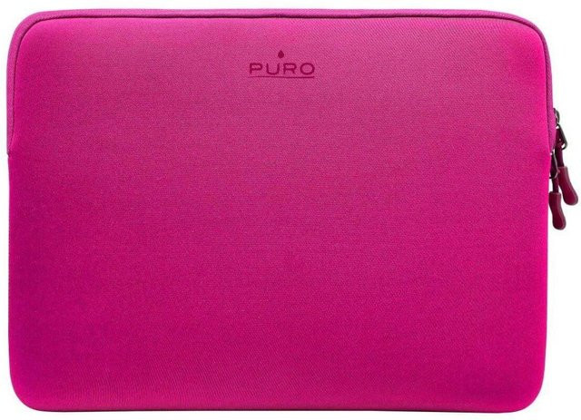 Scudo Notebook Sleeve für Laptops bis 13 Zoll und MacBooks bis 14 Zoll, Fuchsia - Bild 1