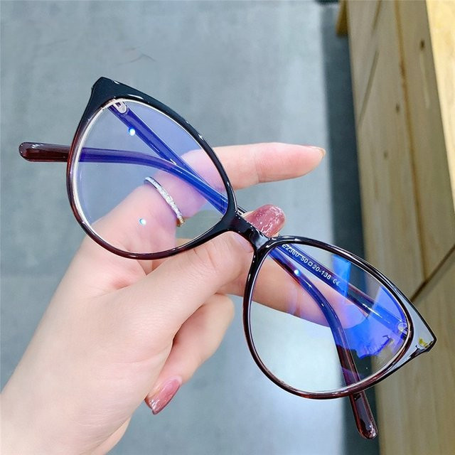 Shange WFJia Korrektionsbrille Cat-Eye, Vollrand, transparent, Damen - Bild 1