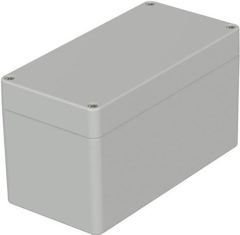 Bopla EUROMAS T 235 Industrie-Gehäuse aus ABS in Lichtgrau RAL 7035, B/T/H: 160 x 80 x 90 mm - Bild 1