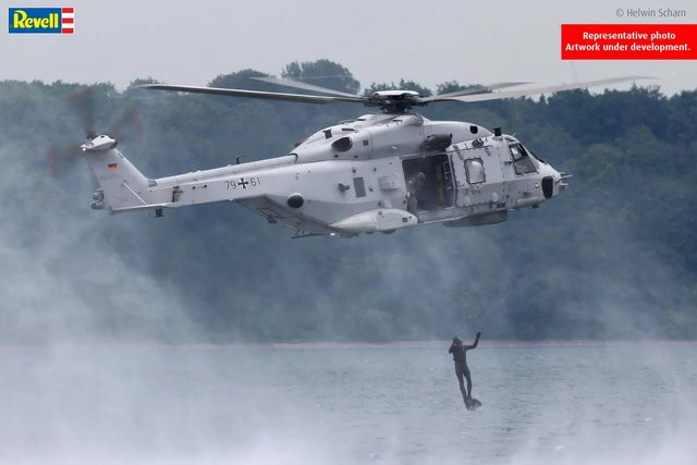 Revell NH90 NFH Navy, Model Set, 1:72, Grau - Bild 1