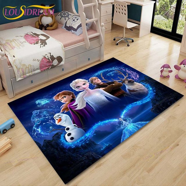 Die Eiskönigin Fußmatte für Kinder von new Yunheng, blau, B/B: 60 x 90 cm - Bild 1